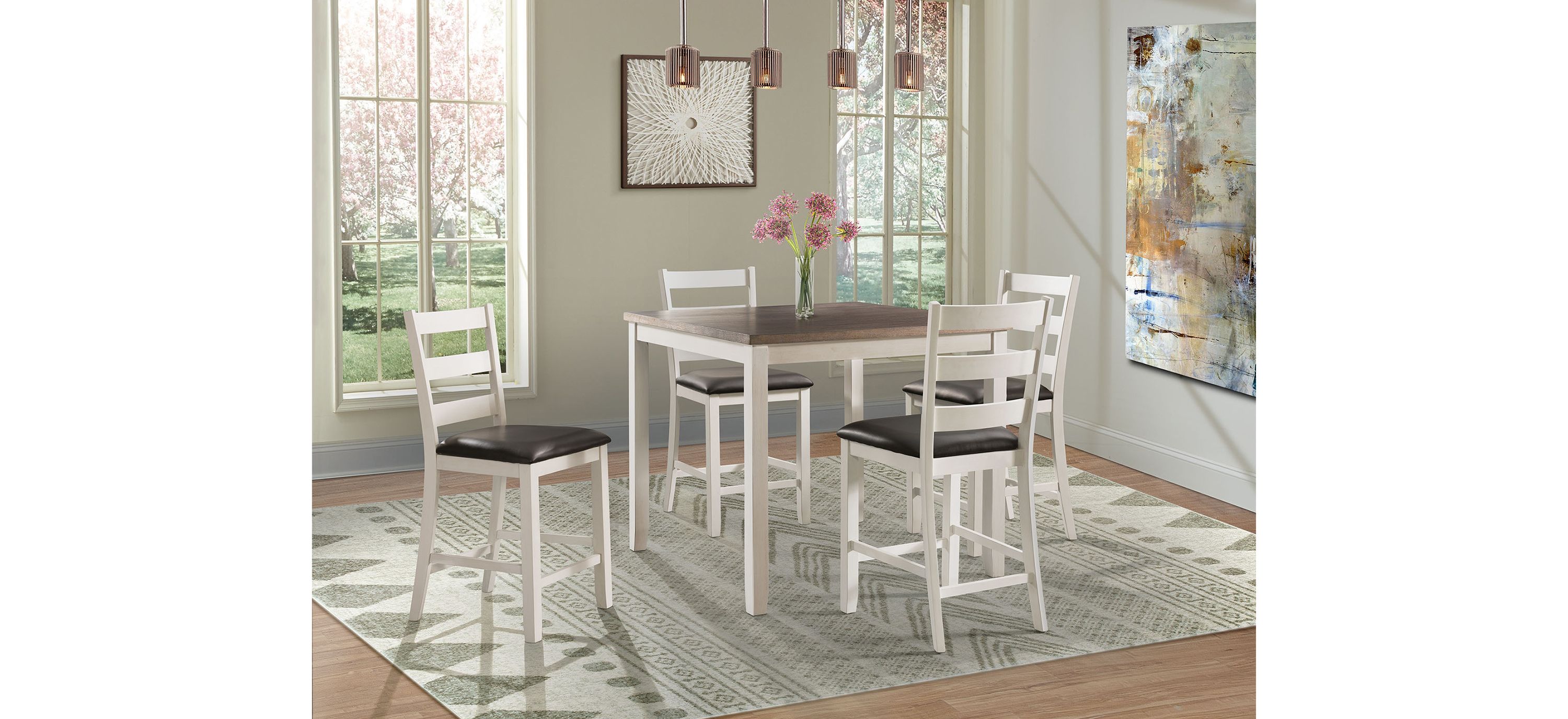 Glenwood 5-pc. Counter-Height Dining Set