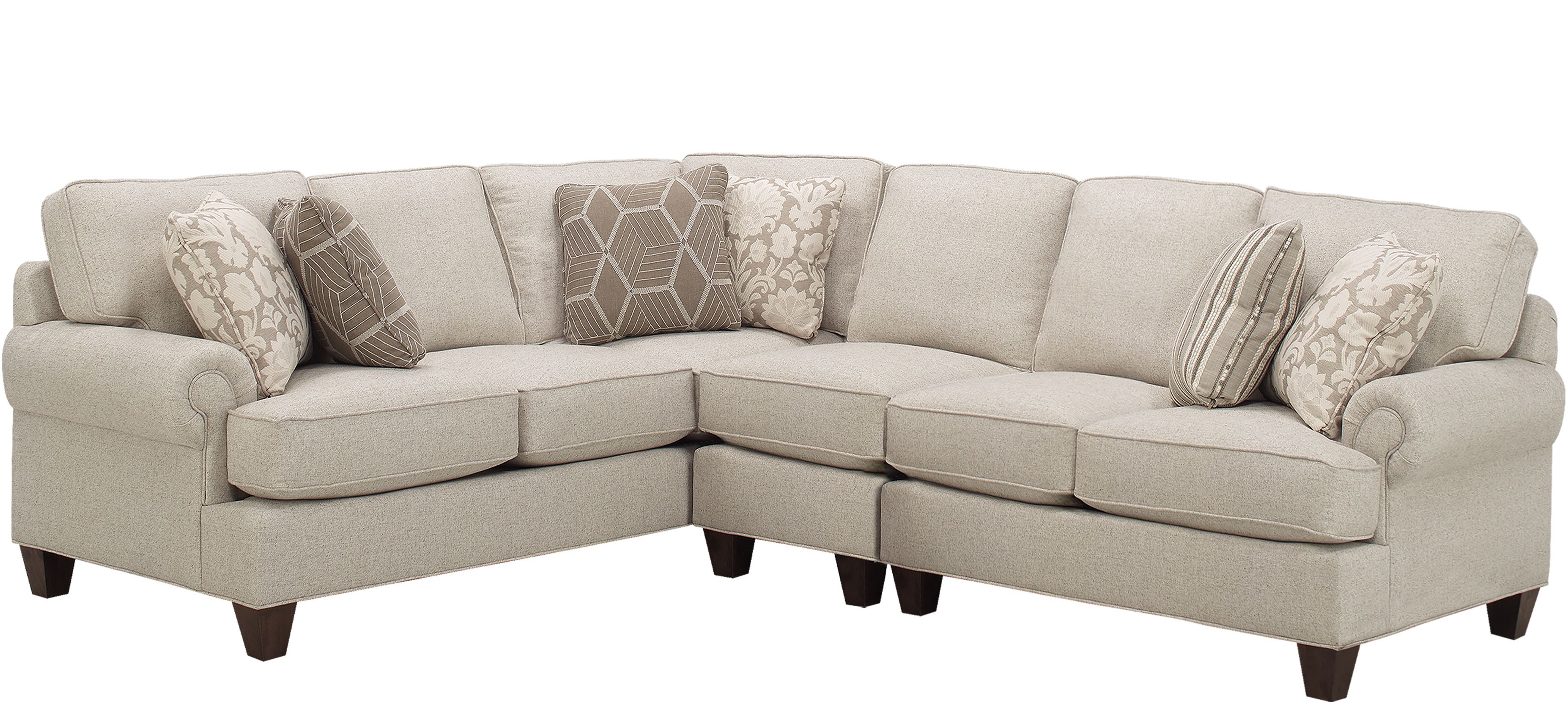 Charlotte 3-pc. Sectional Sofa