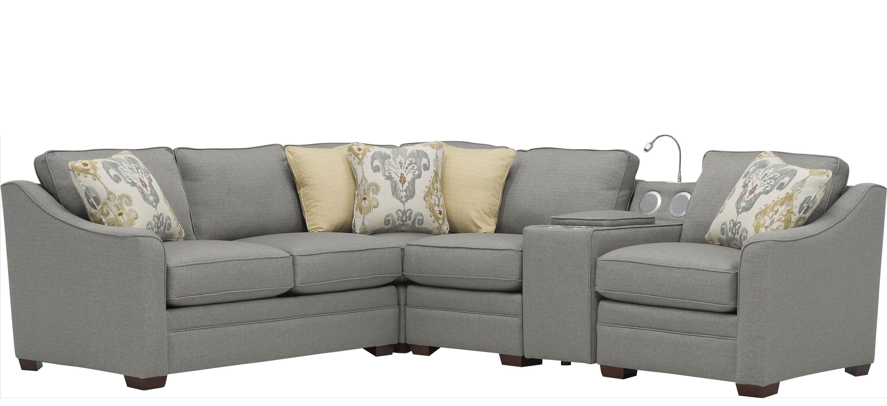 Hazelton 5-pc. Sectional Sofa w/ Storage