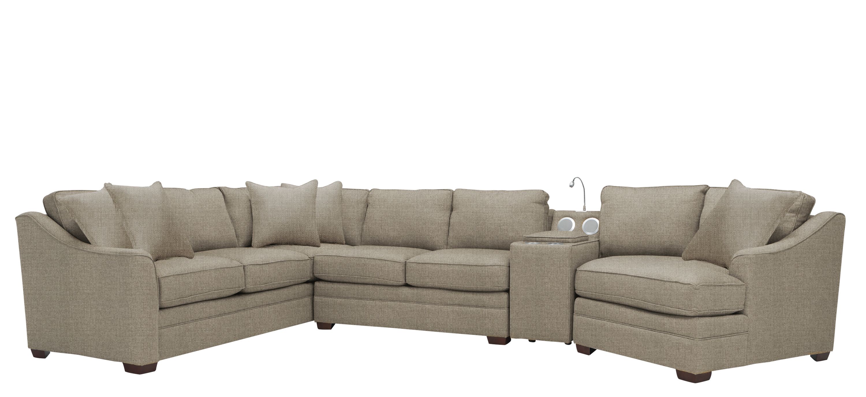 Hazelton 4-pc. Sectional Sofa w/ Storage