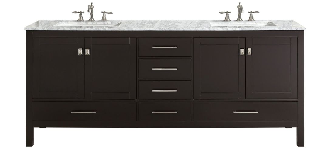 340212840 Sydney 84 Double Sink Bathroom Vanity sku 340212840