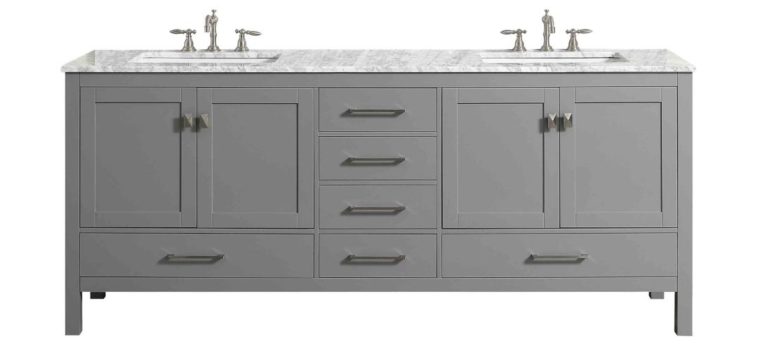 340265050 Sydney 78 Double Sink Bathroom Vanity sku 340265050