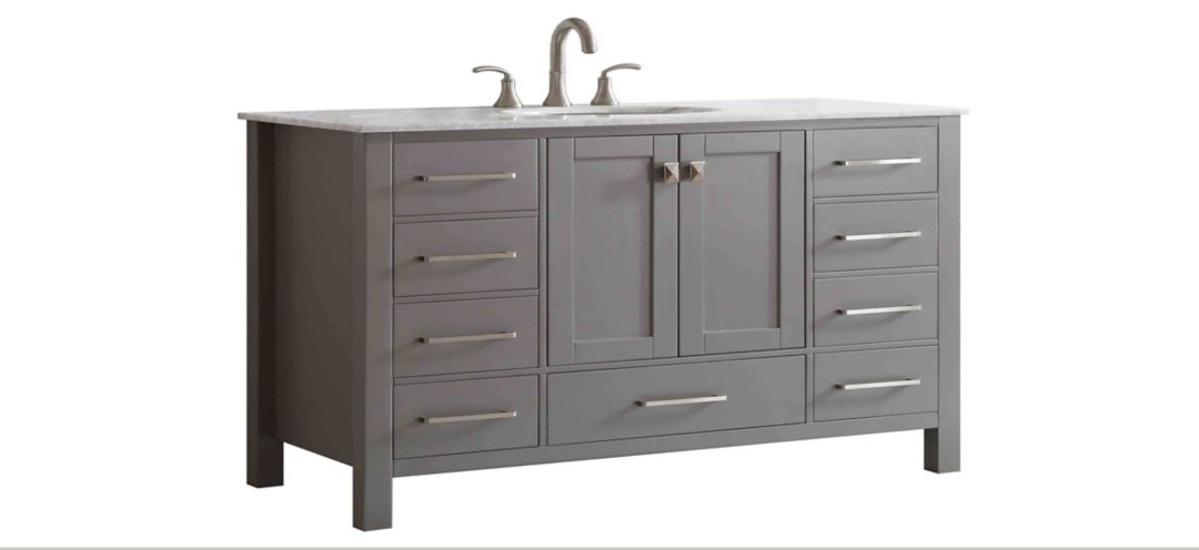 340271120 Sydney 60 Single Sink Bathroom Vanity sku 340271120