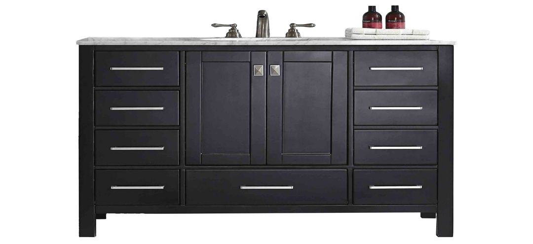 340289340 Sydney 60 Single Sink Bathroom Vanity sku 340289340