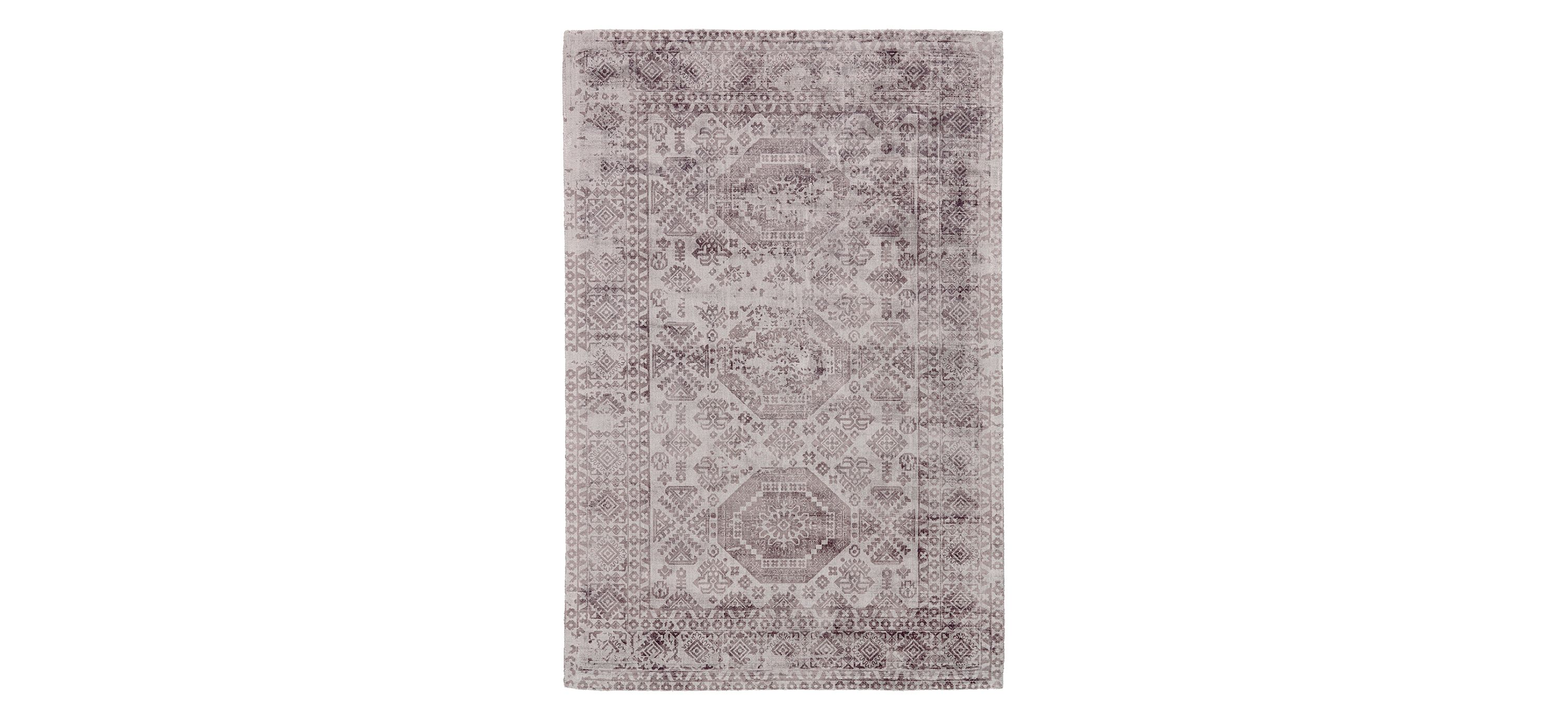 Nadia Distressed Geometric Area Rug