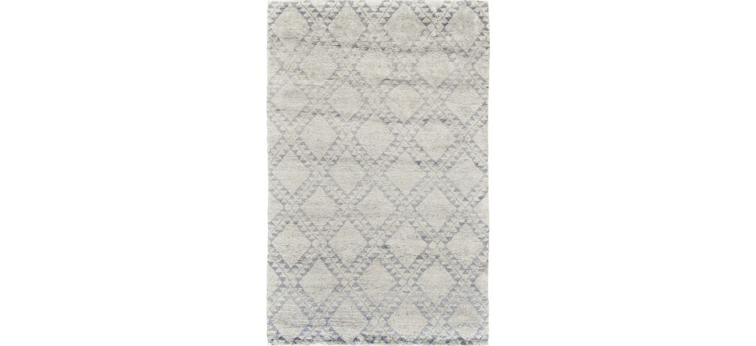 Abytha Moroccan Diamond Hand Knot Area Rug