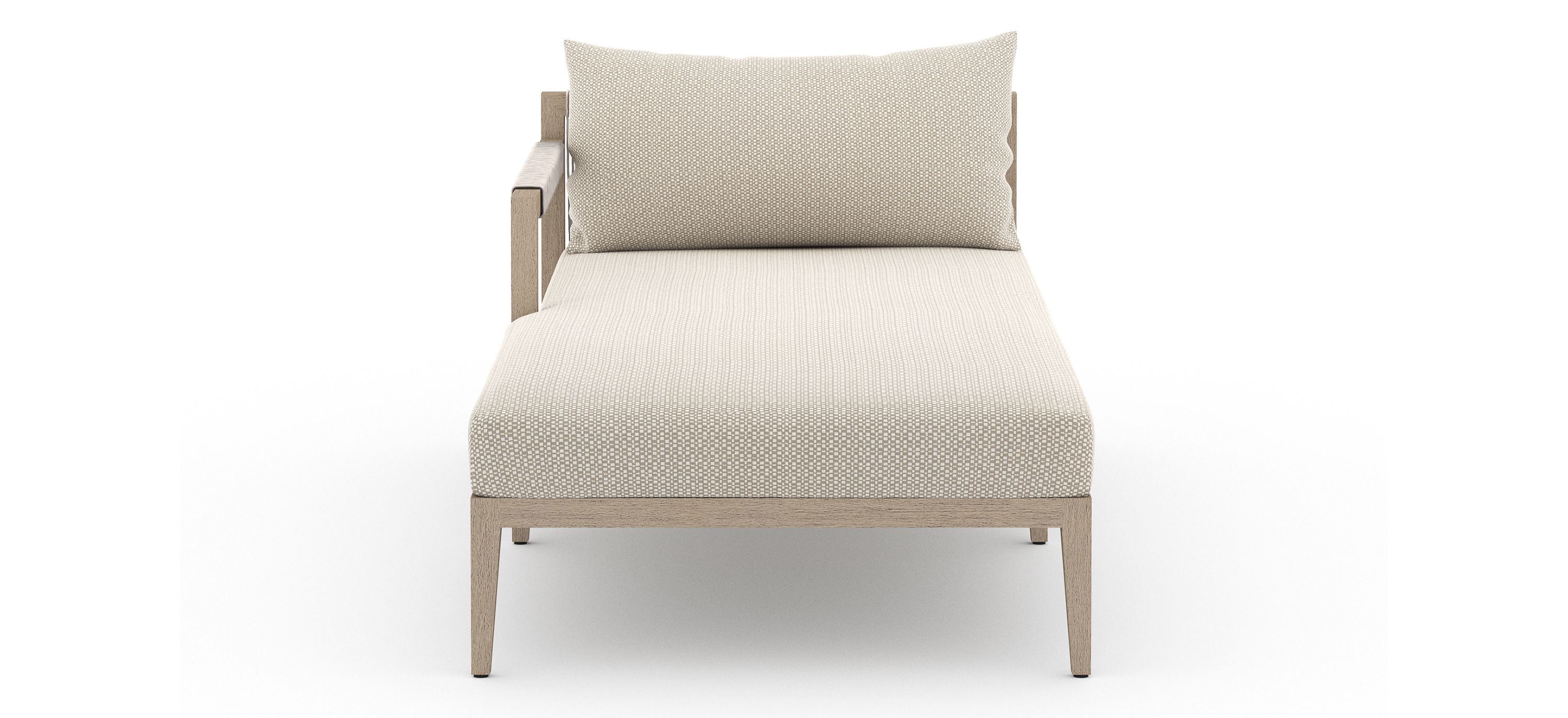Sherwood Left Arm Facing Outdoor Sofa Chaise Lounge