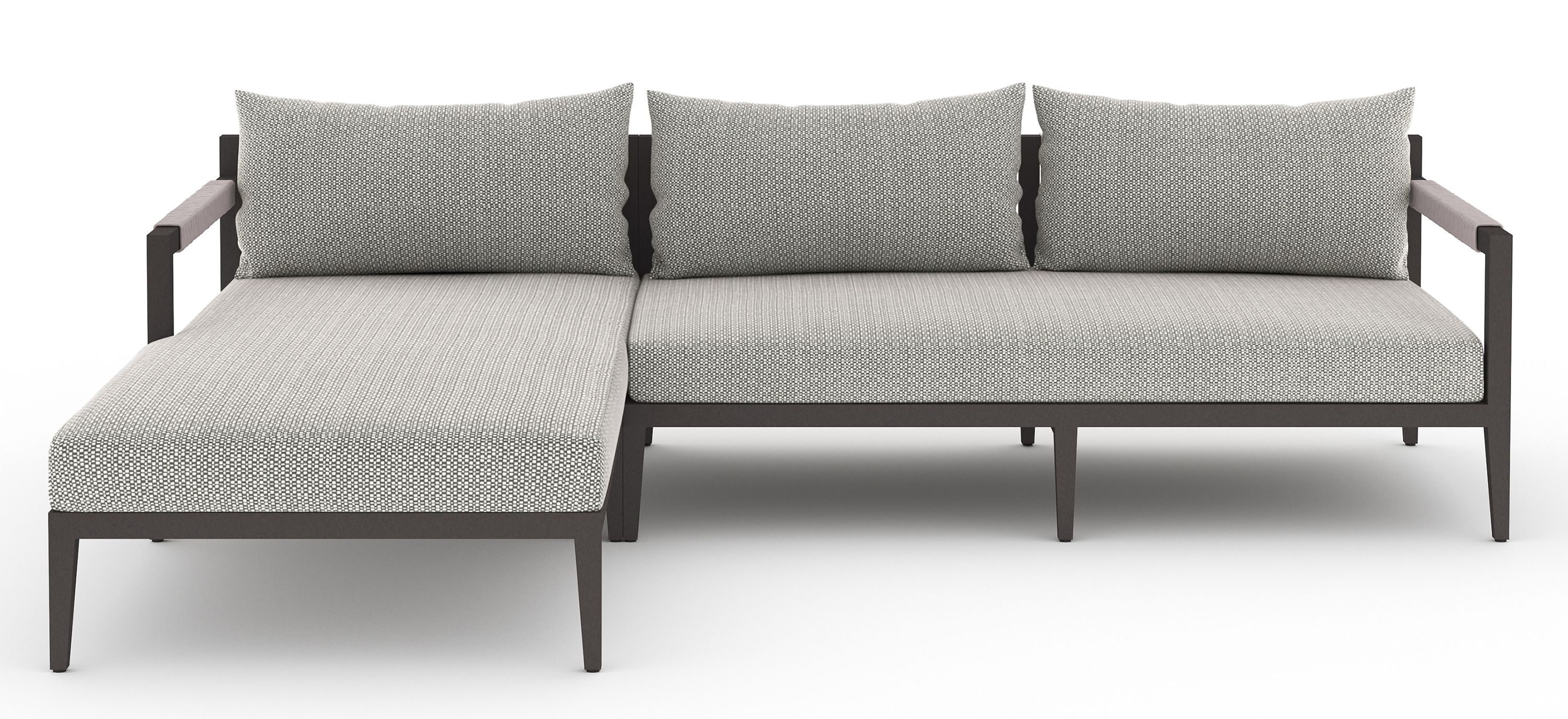 Sherwood 2-pc. Left Arm Facing Outdoor Sectional Sofa with Chaise