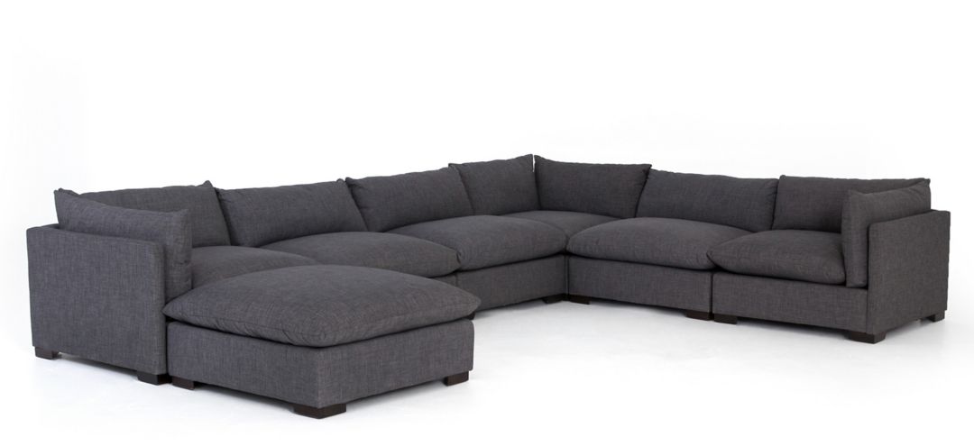 291237080 Westwood 7-pc. Modular Sectional Sofa w/ Ottoman sku 291237080