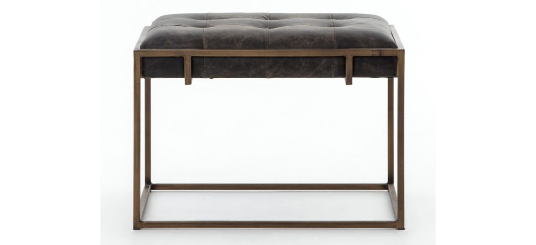 Lehanne Rectangular Leather End Table