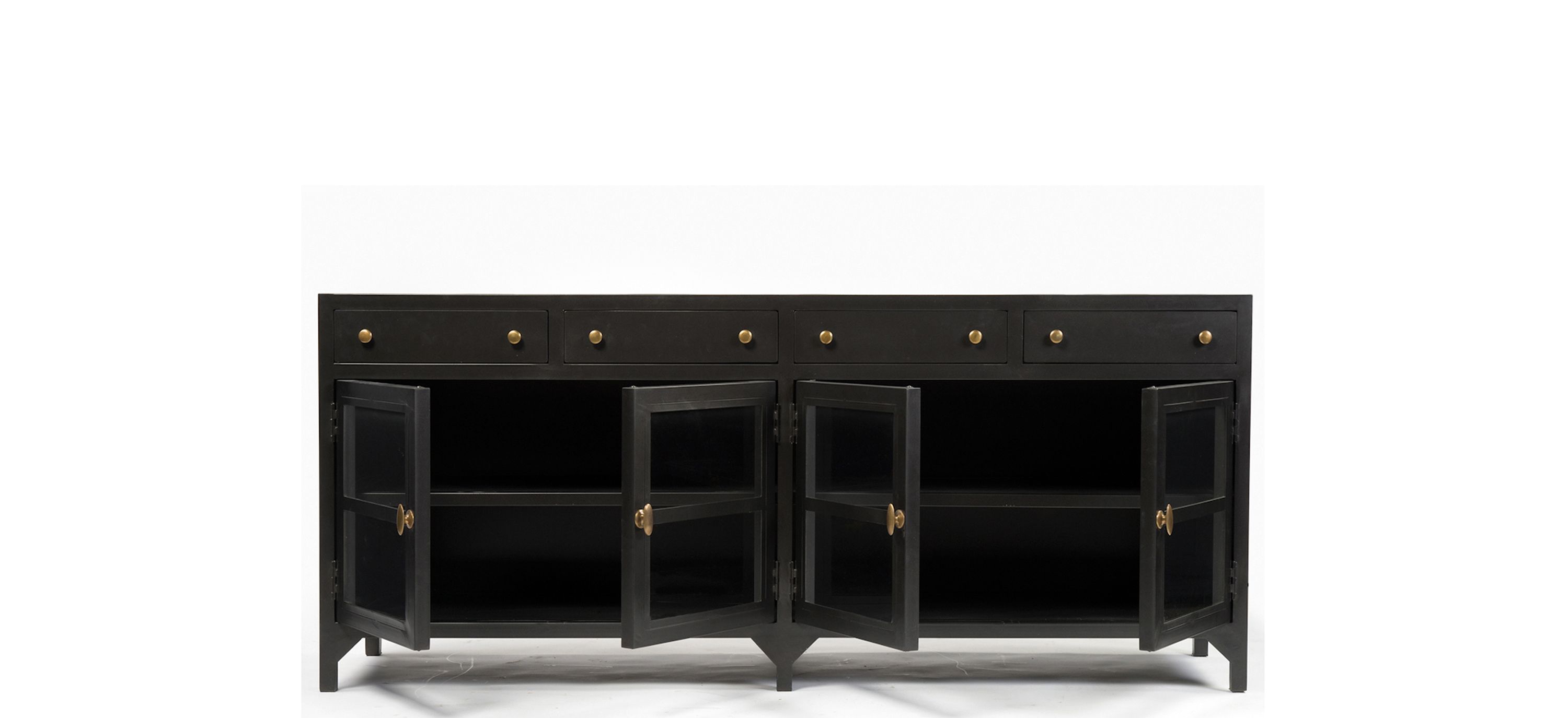 Shadow Box Rectangular Console Table