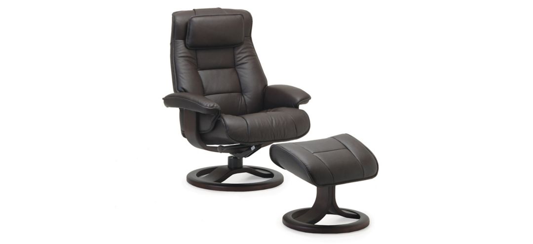 Mustang R Large Recliner and Ottoman