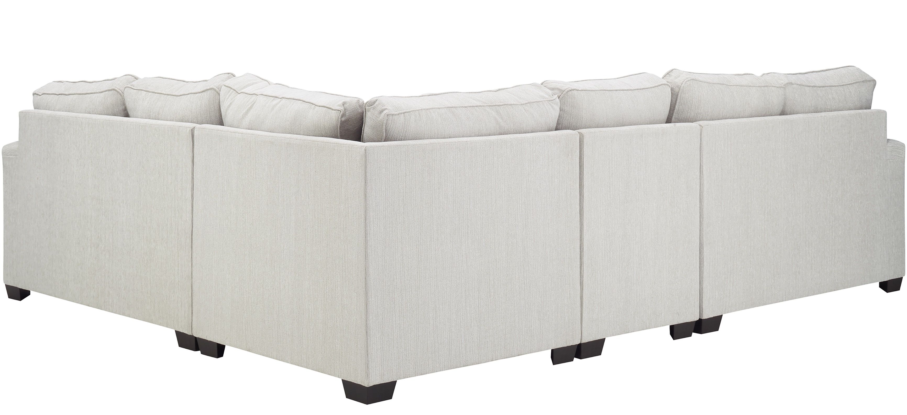 Caid 4-pc. Chenille Sectional Sofa | Raymour & Flanigan