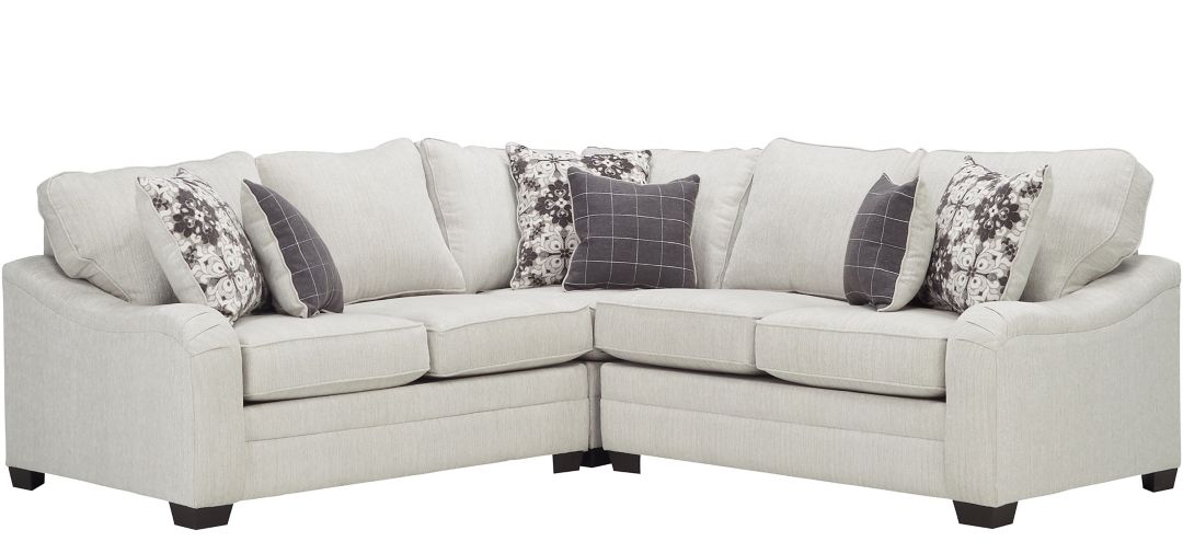 Caid 3-pc. Chenille Sectional Sofa