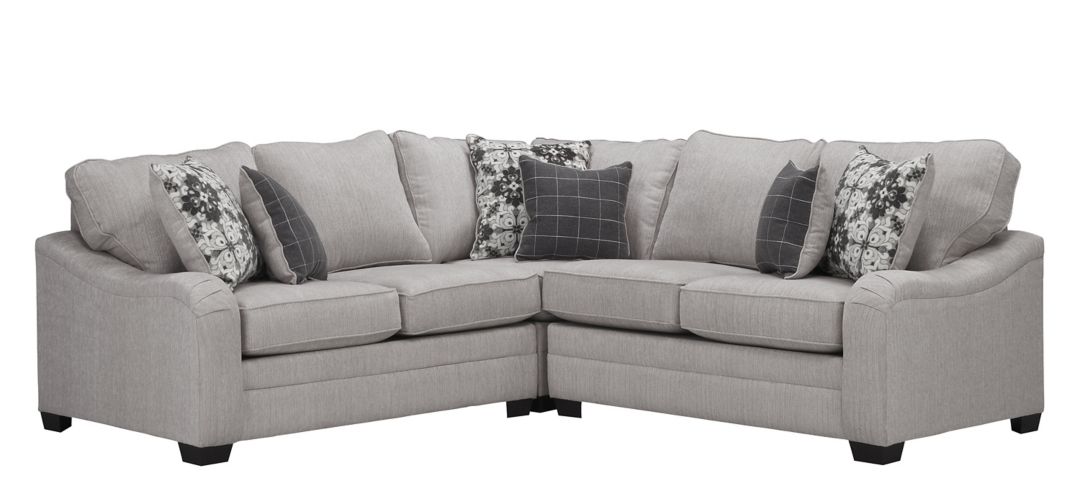 293033141 Caid 3-pc. Chenille Sectional sku 293033141