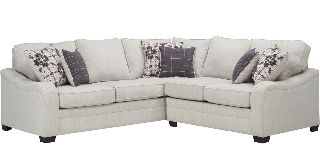 Caid 2-pc. Chenille Sectional Sofa