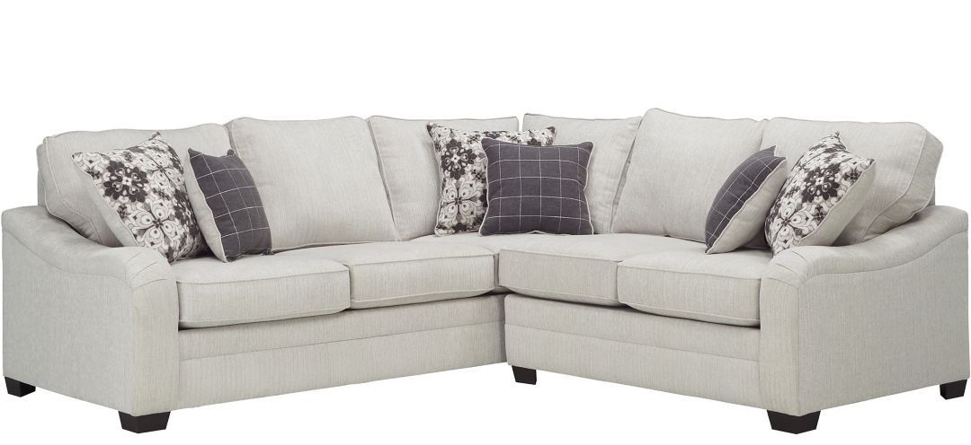 298033134 Caid 2-pc. Chenille Sectional Sofa sku 298033134