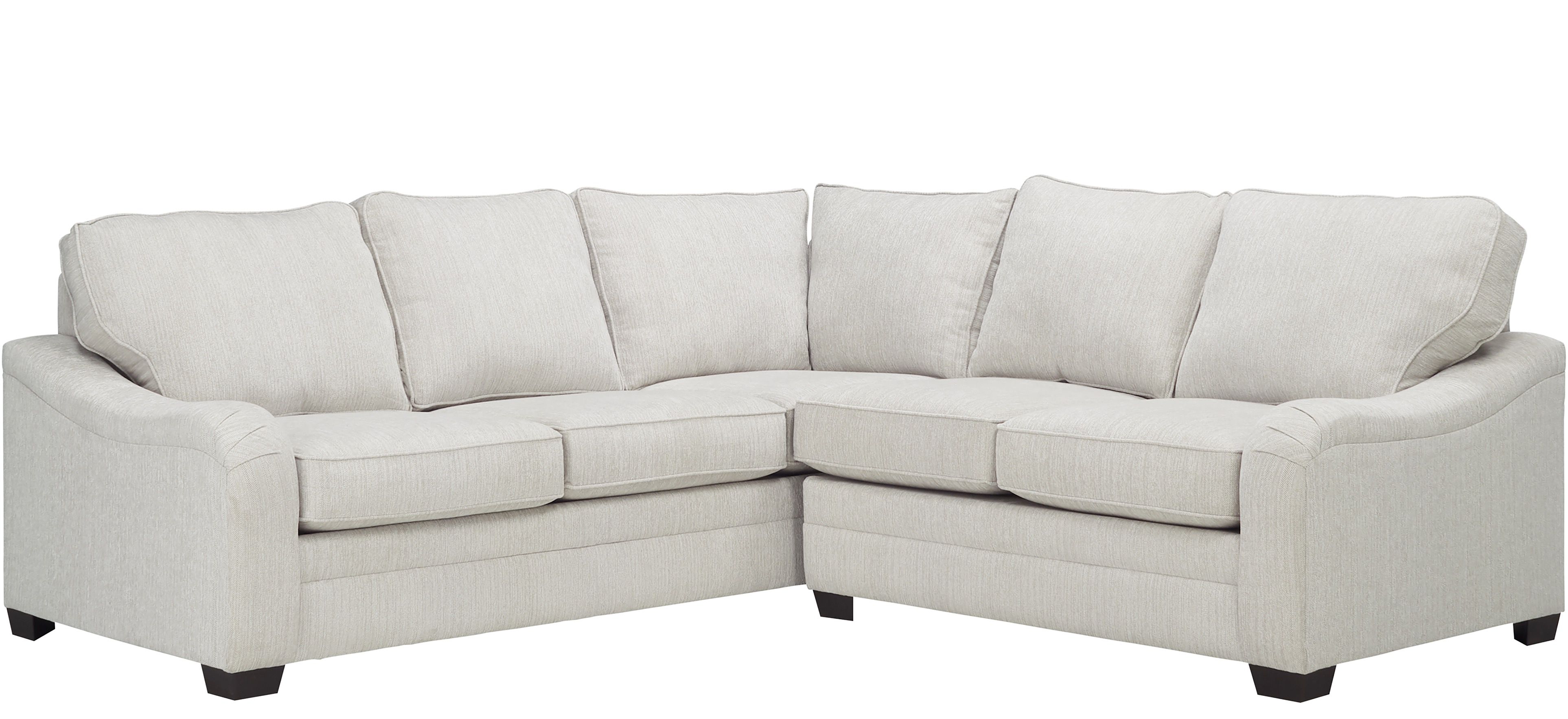 Caid 2-pc. Chenille Sectional Sofa | Raymour & Flanigan