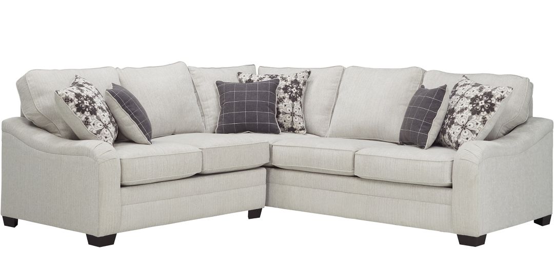 299033135 Caid 2-pc. Chenille Sectional Sofa sku 299033135