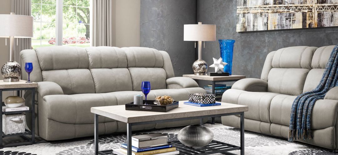 Quincey 2-pc Power-Reclining Sofa and Loveseat Set