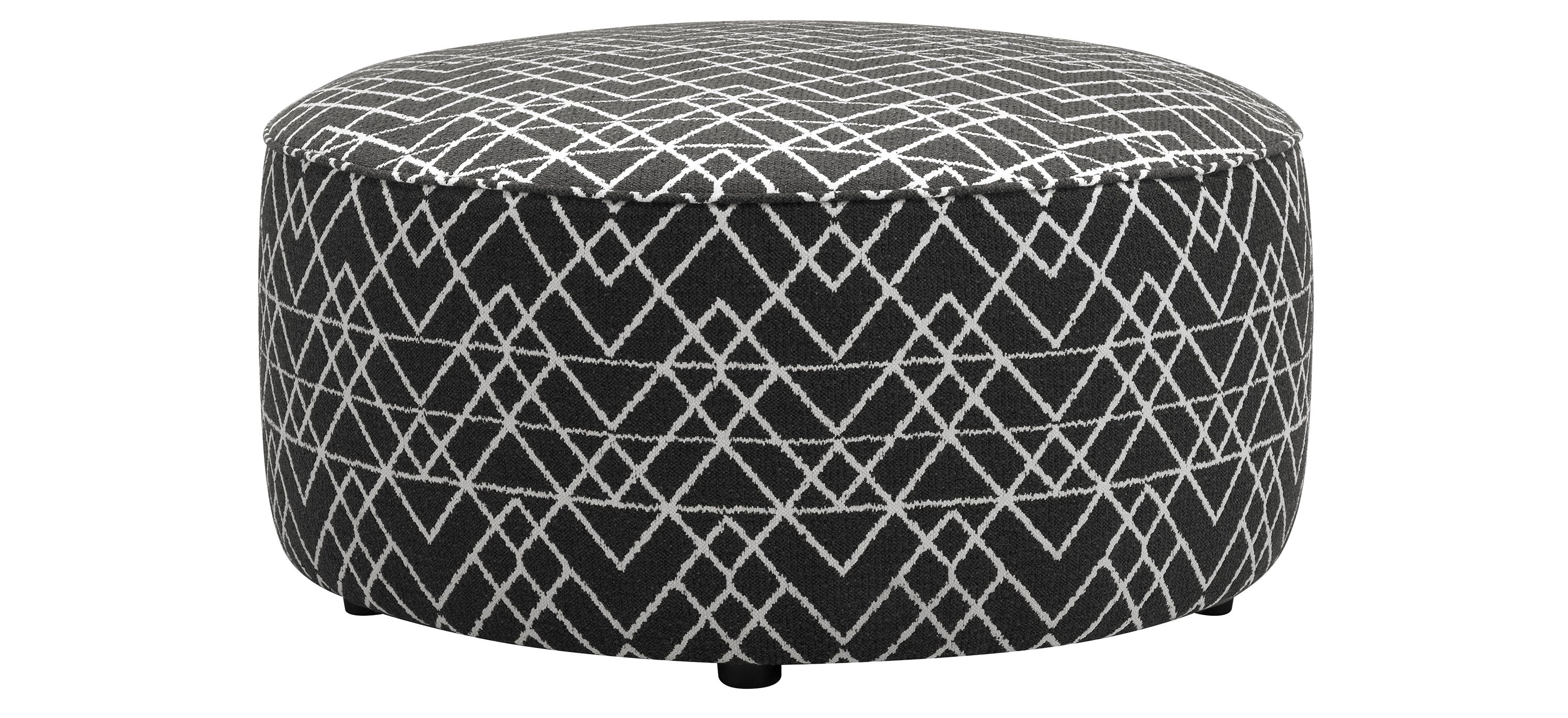 Daine Round Ottoman