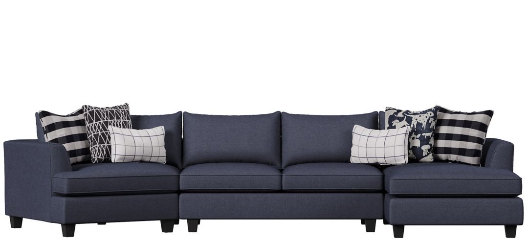 283028174 Daine 3-pc. Sectional Sofa sku 283028174