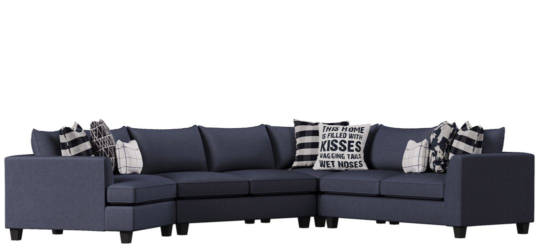 286028177 Daine 4-pc. Sectional Sofa sku 286028177