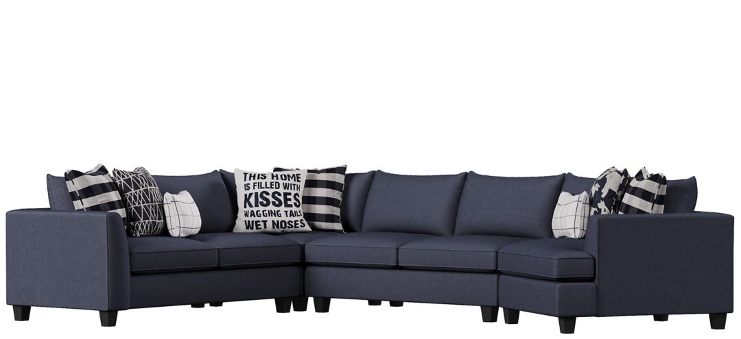 287028178 Daine 4-pc. Sectional Sofa sku 287028178