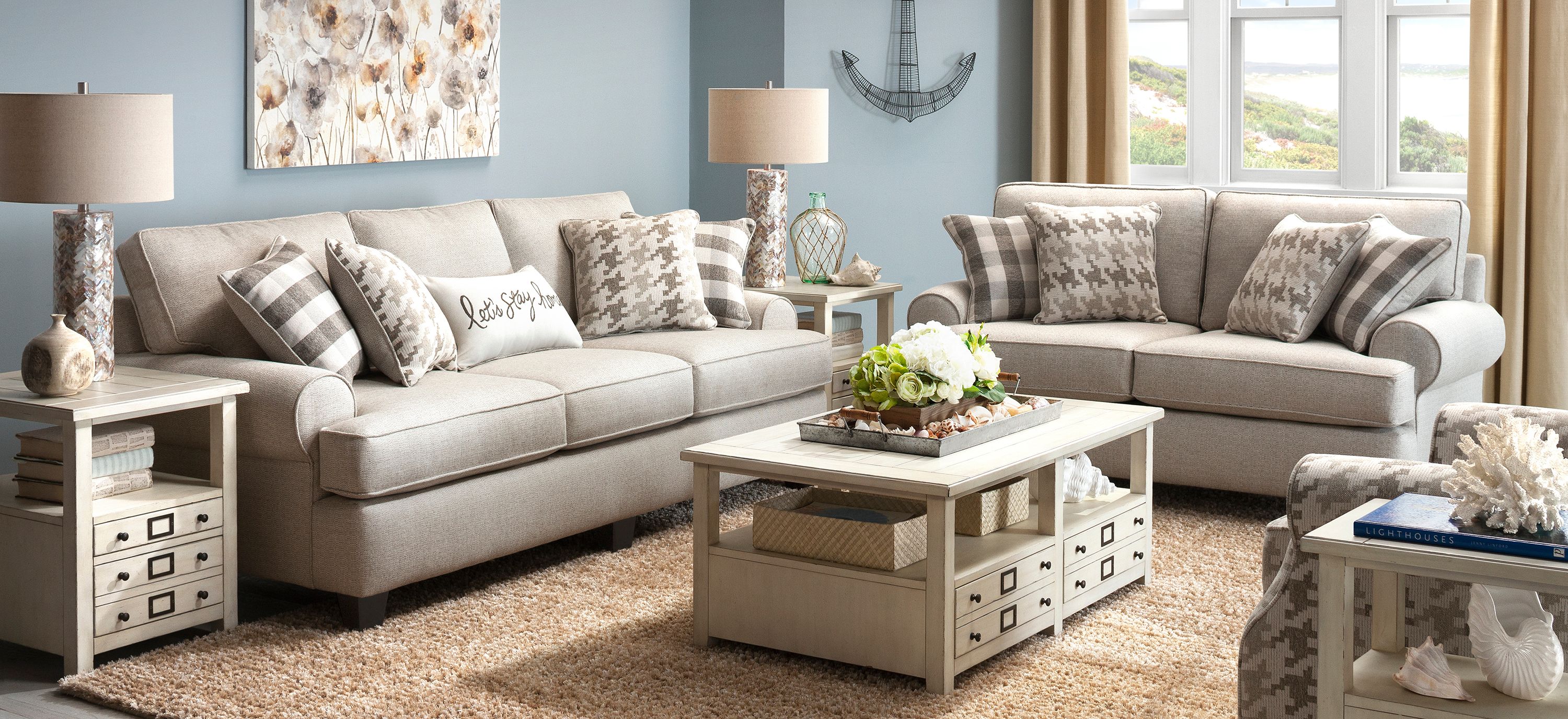 Shiloh 2-pc. Sofa and Loveseat Set