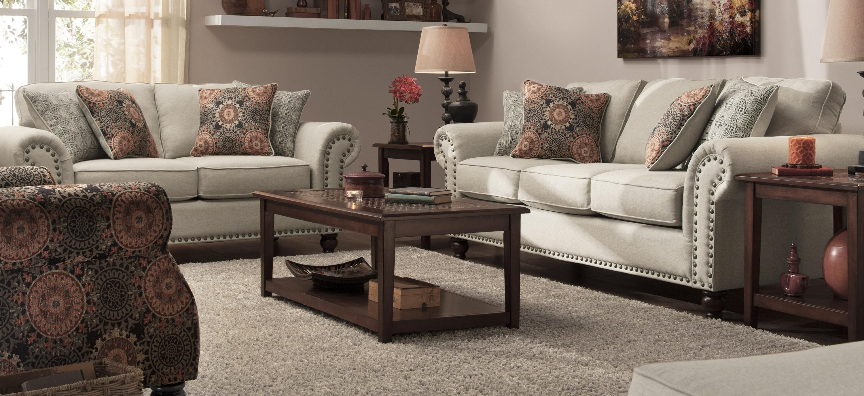 Corliss 2-pc. Sofa and Loveseat Set