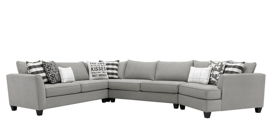 291028150 Daine 4-pc. Sectional Sofa sku 291028150