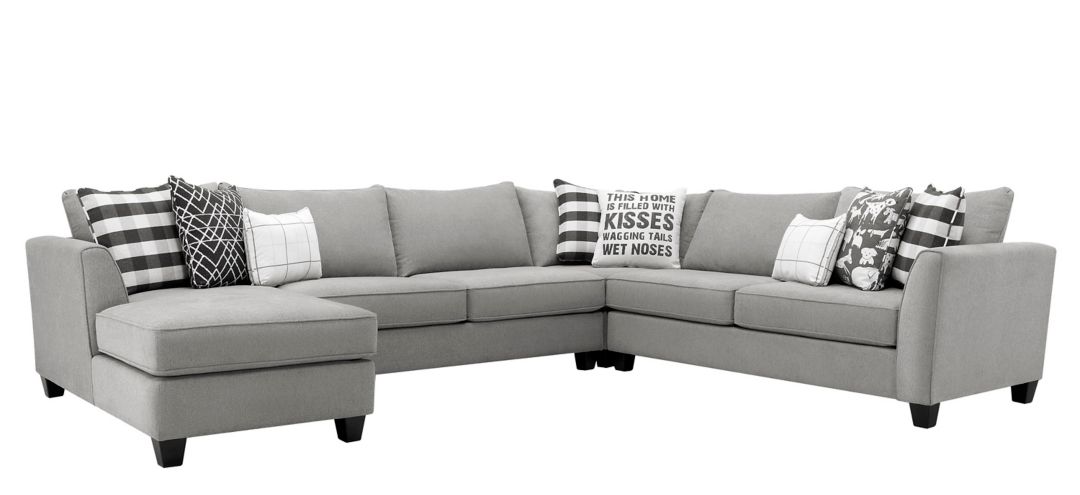 292028151 Daine 4-pc. Sectional Sofa sku 292028151