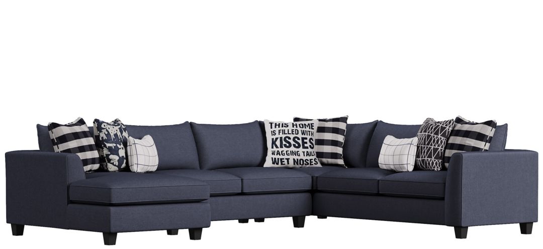 292028175 Daine 3-pc. Sectional Sofa w/ Full Sleeper sku 292028175