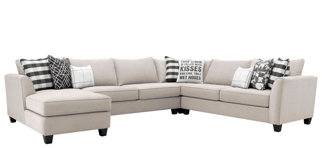 292281500 Daine 4-pc. Sectional Sofa sku 292281500