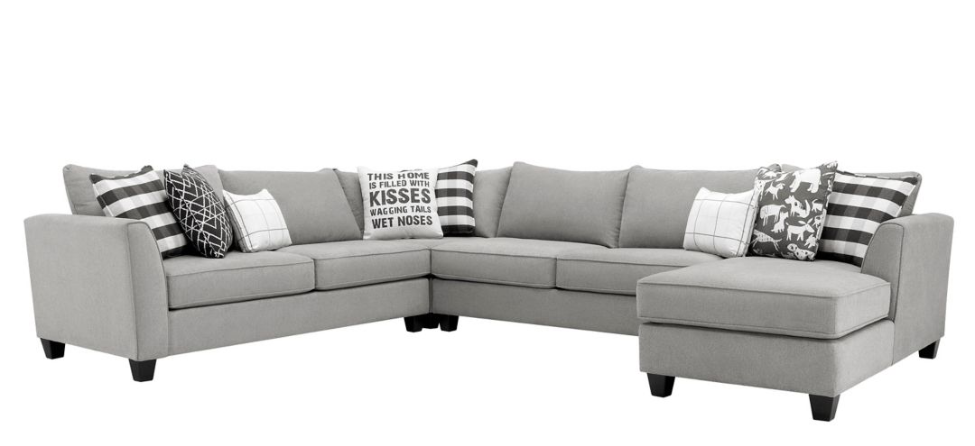 293028152 Daine 4-pc. Sectional Sofa sku 293028152