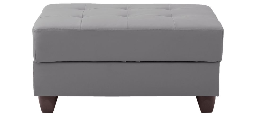 Malone Faux Leather Ottoman