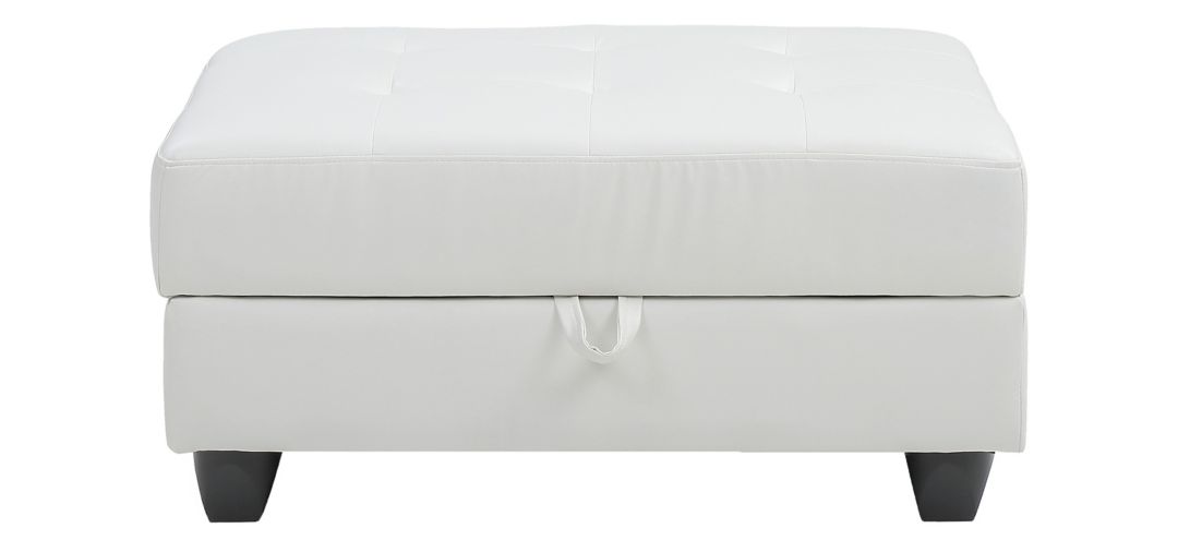 215285290 Malone Faux Leather Ottoman sku 215285290