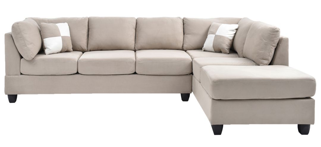 299285200 Malone 2-pc. Reversible Sectional Sofa sku 299285200