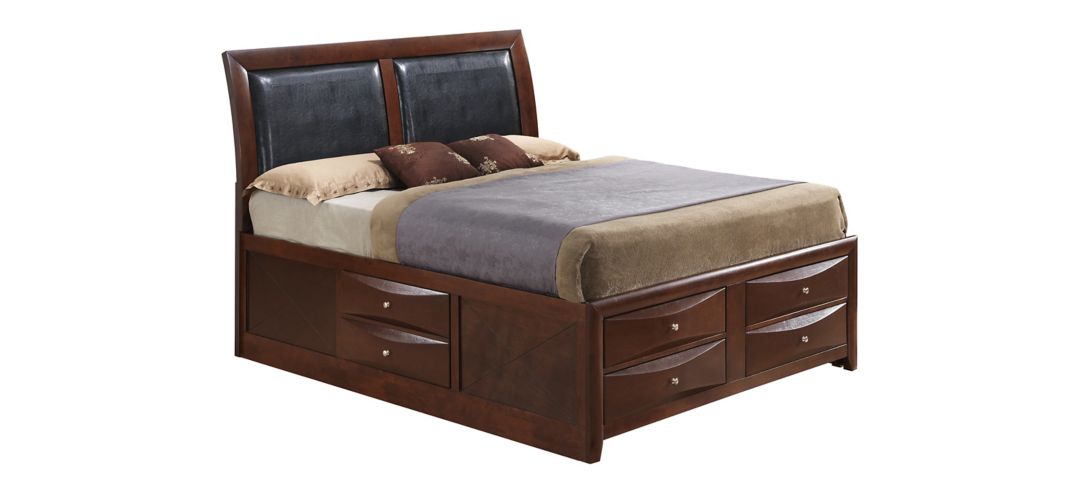 Marilla Upholstered Captains Bed