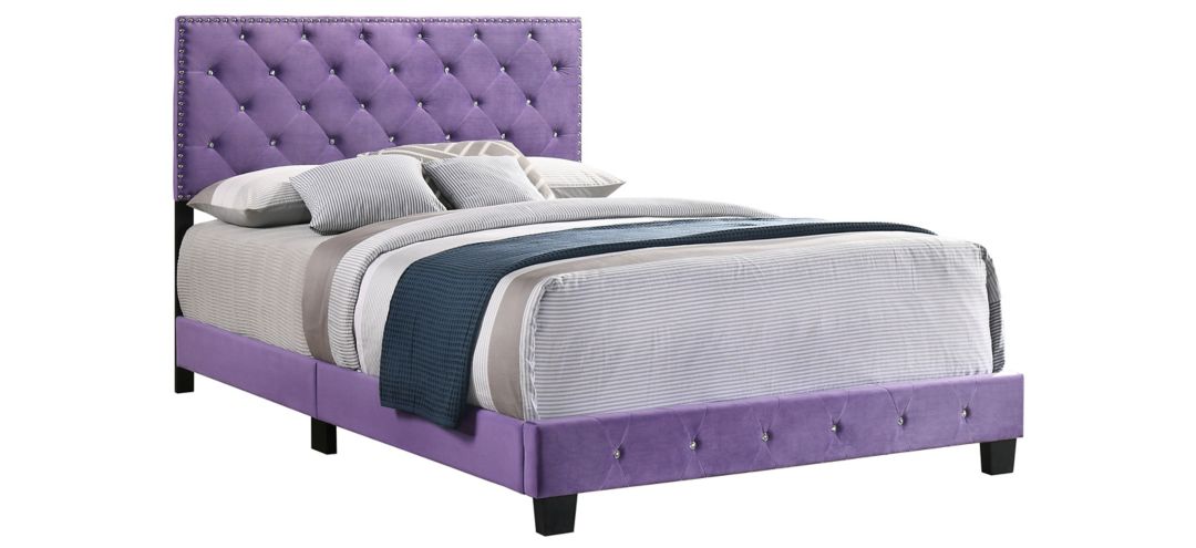 504140200 Suffolk Upholstered Full Panel Bed sku 504140200