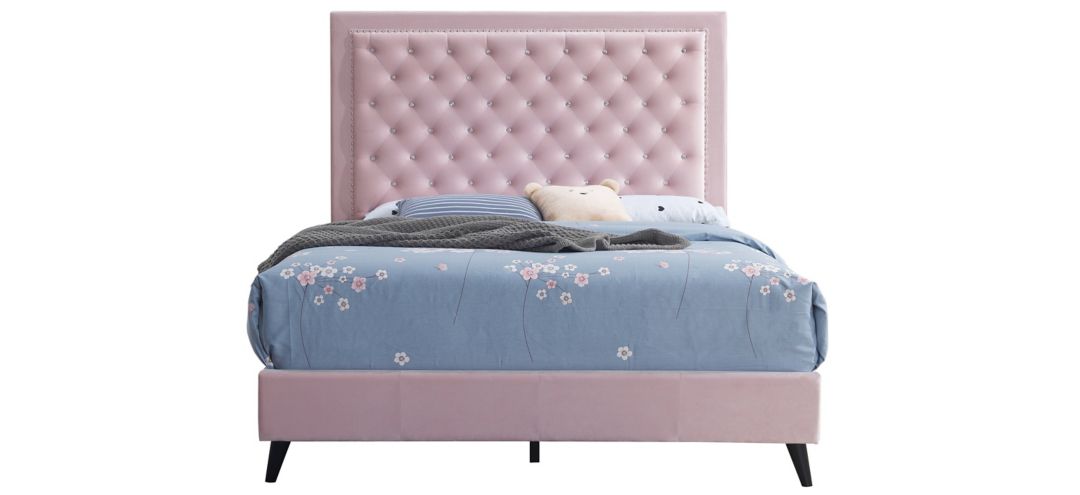 Alba Upholstered Panel Bed