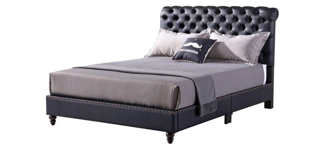 Maxx Upholstered Sleigh Bed