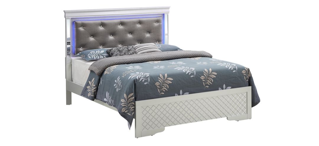 Verona Queen Bed w/ LED Lighting