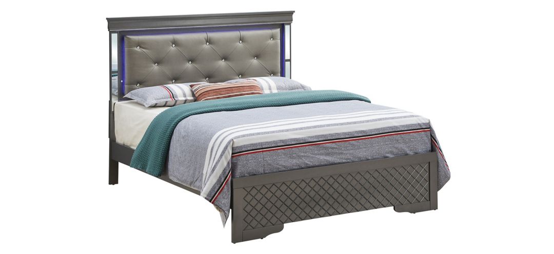 506267270 Verona Queen Bed w/ LED Lighting sku 506267270