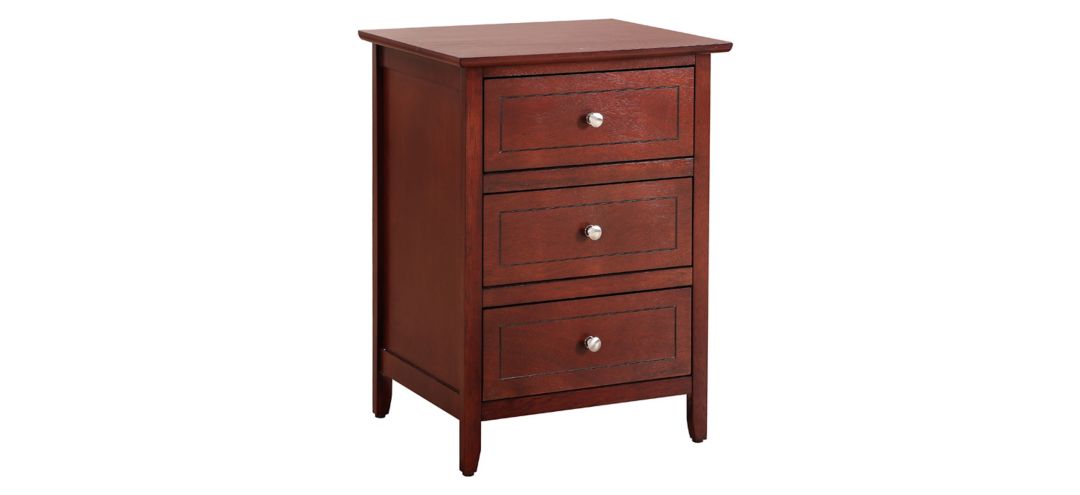 Daniel 3 Drawer Nightstand