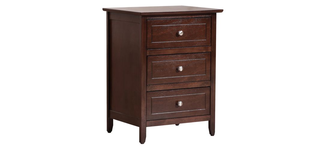 516213120 Daniel 3 Drawer Nightstand sku 516213120