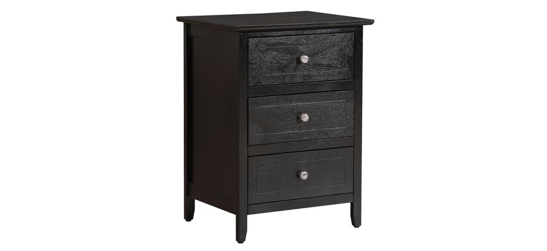 Daniel 3 Drawer Nightstand