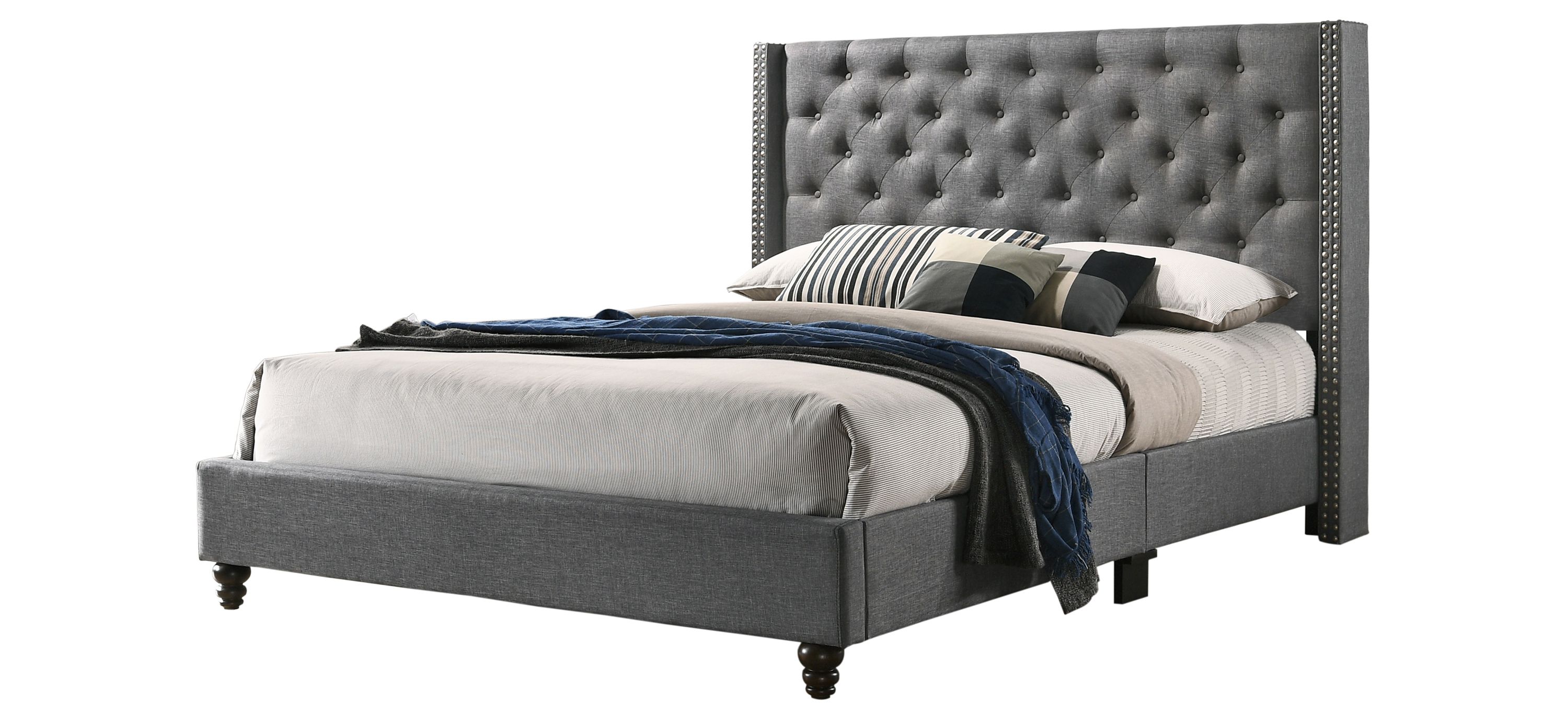 Julie Upholstered Panel Bed