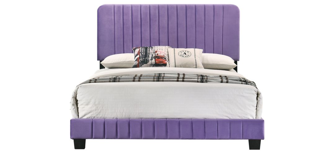 Lodi Upholstered Panel Bed