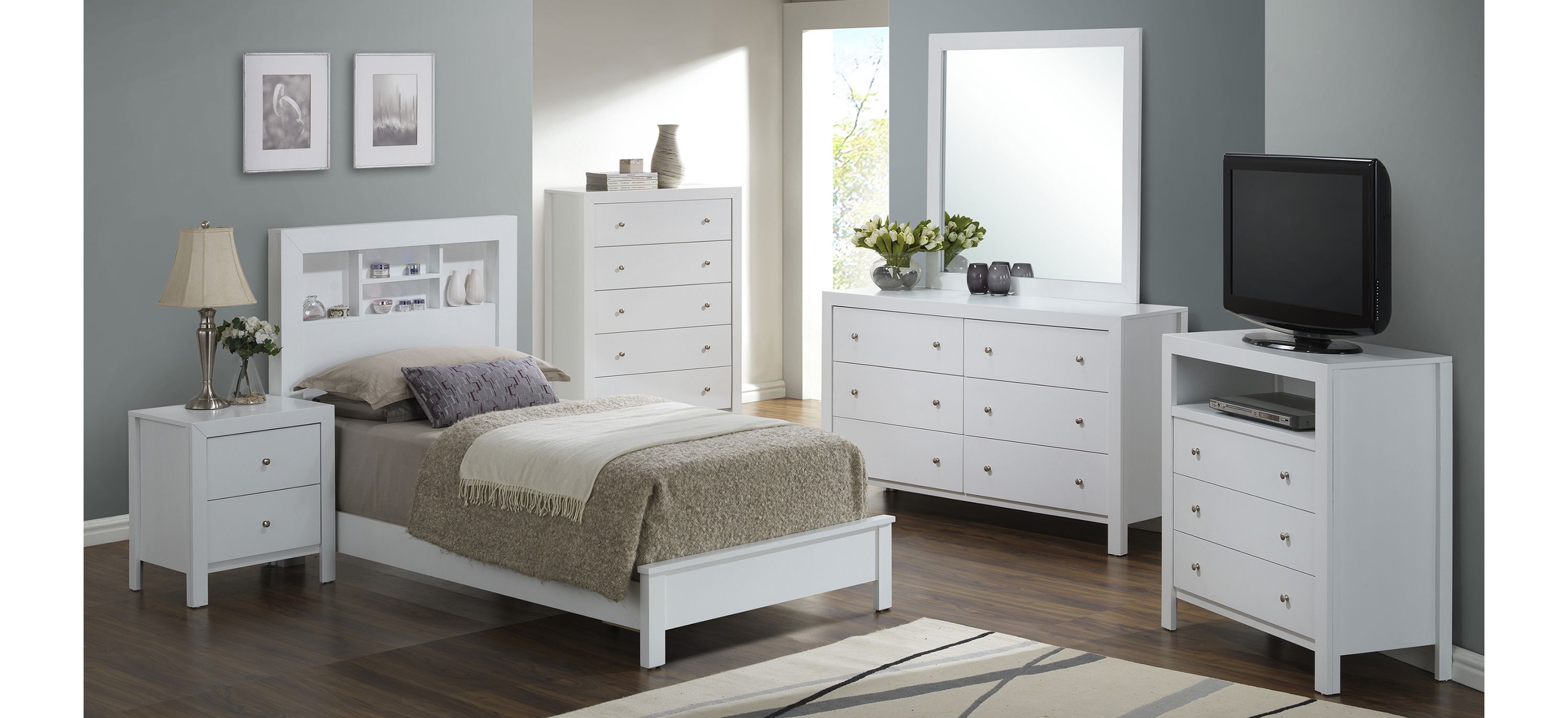 Burlington 4-pc. Storage Bedroom Set